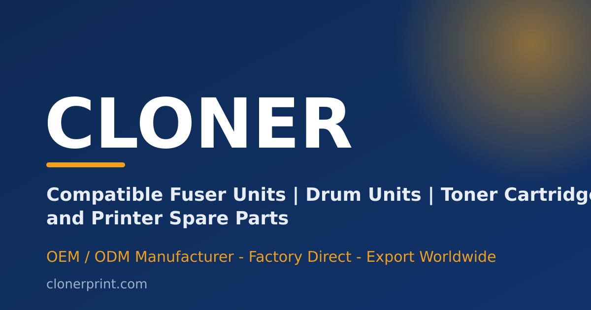 Compatible Fuser Developer Powder CLONER — Compatible Fuser Units, Drum Units & Printer Spare Parts ...